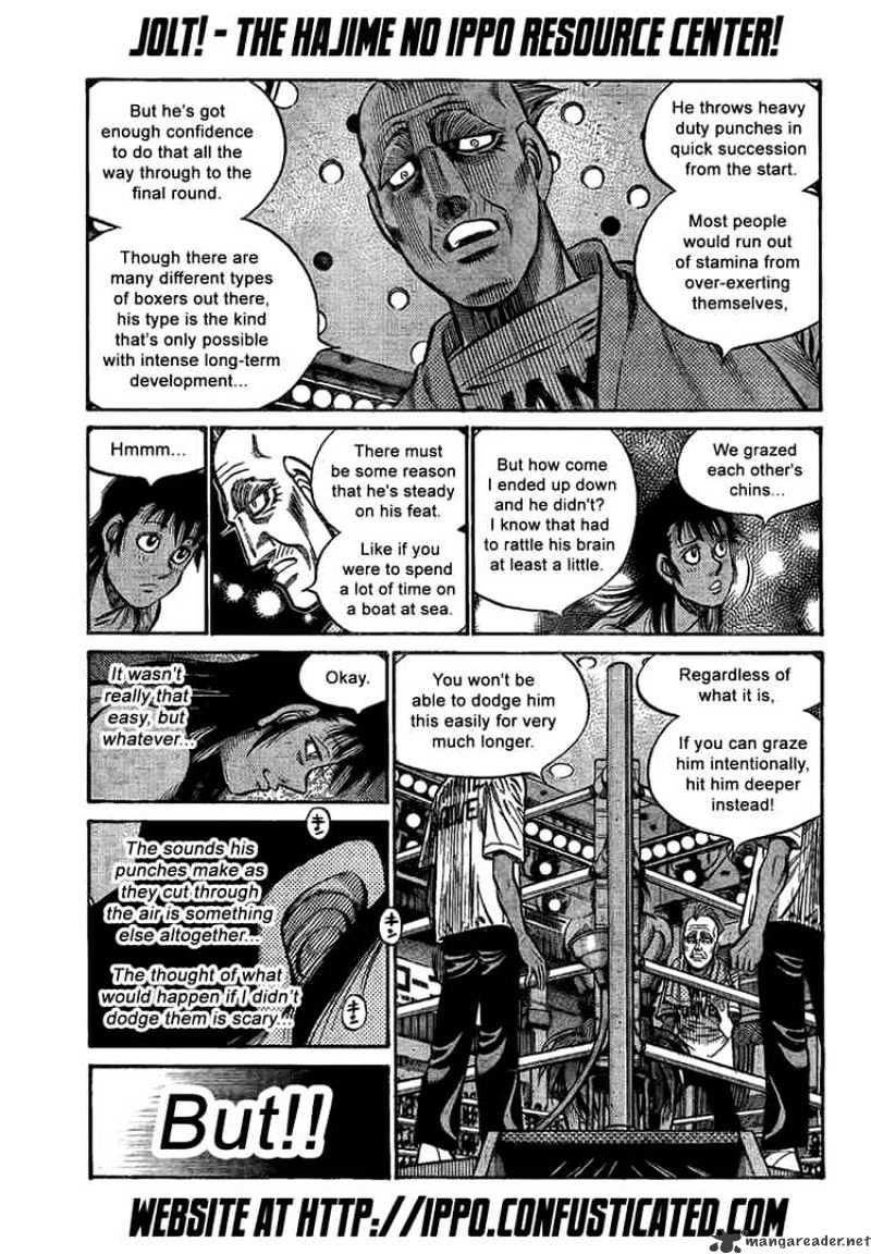 Hajime no Ippo: Fighting Spirit, Chapter 869 image 13